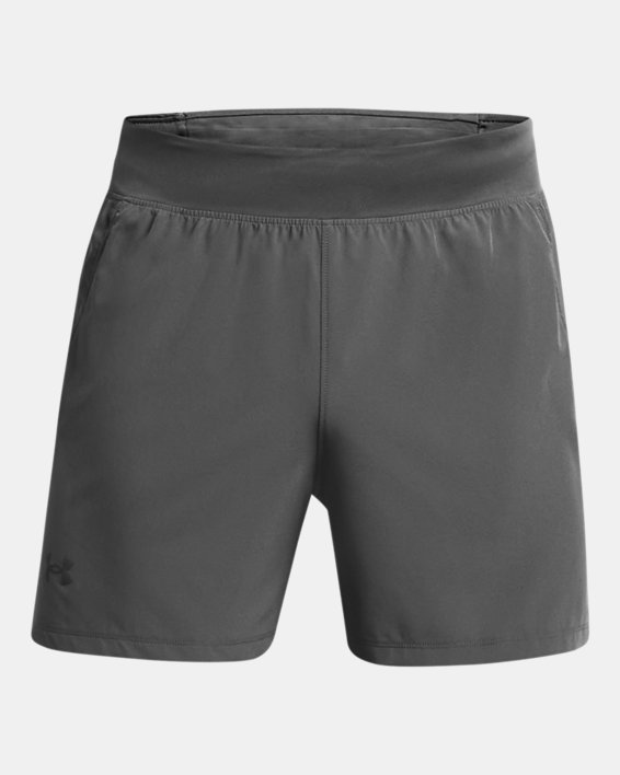 Men's UA Launch Elite 5'' Shorts, Gray, pdpMainDesktop image number 5